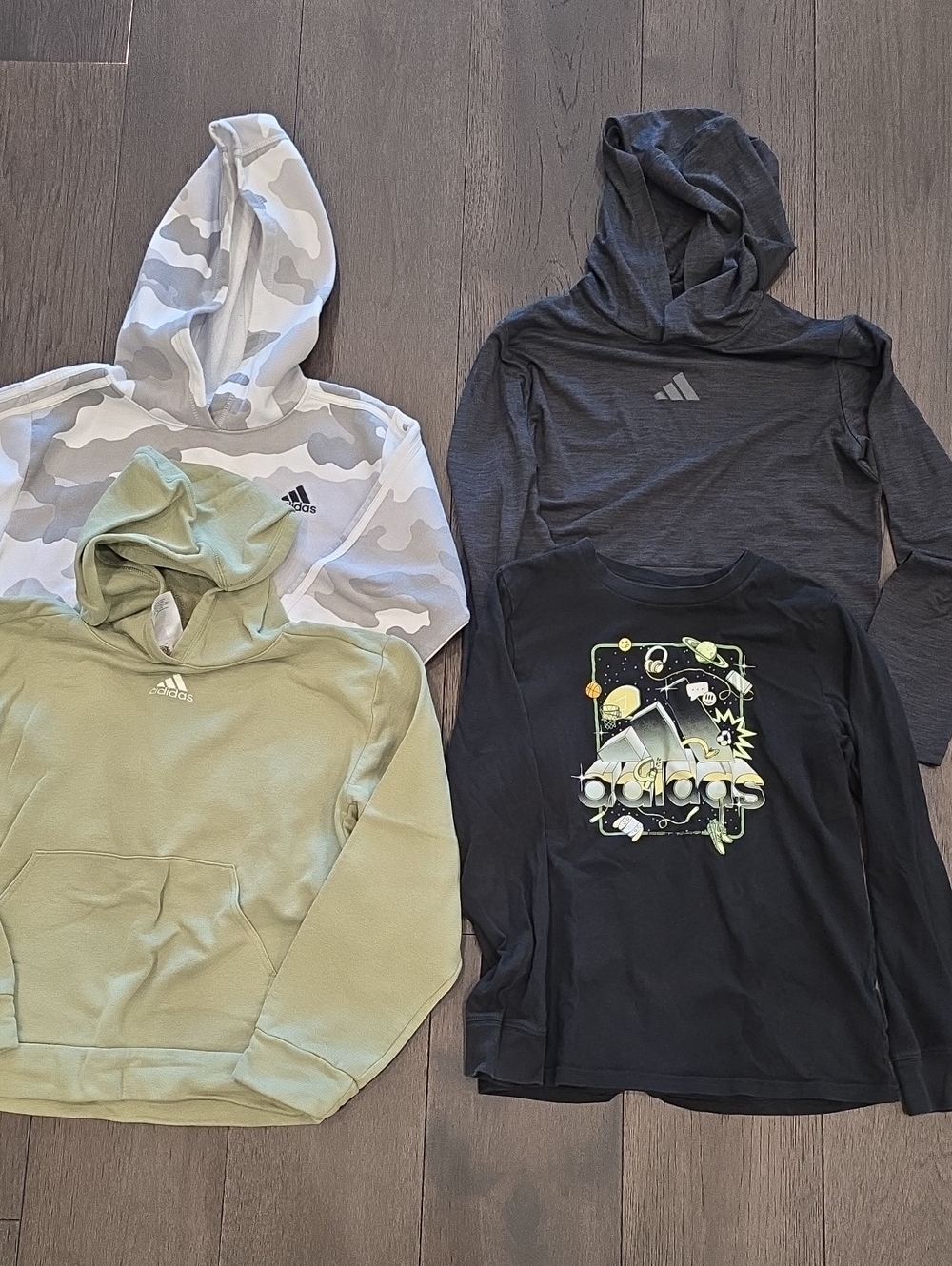 Boys Lot Adidas Tops